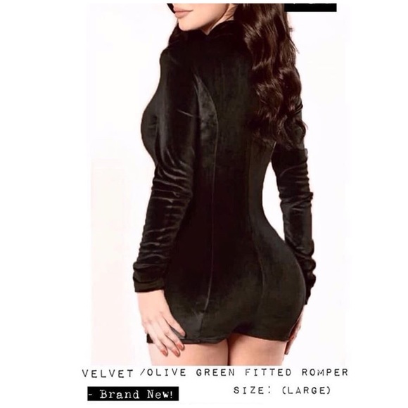 REHAB - VELVET ROMPER - Picture 4 of 7